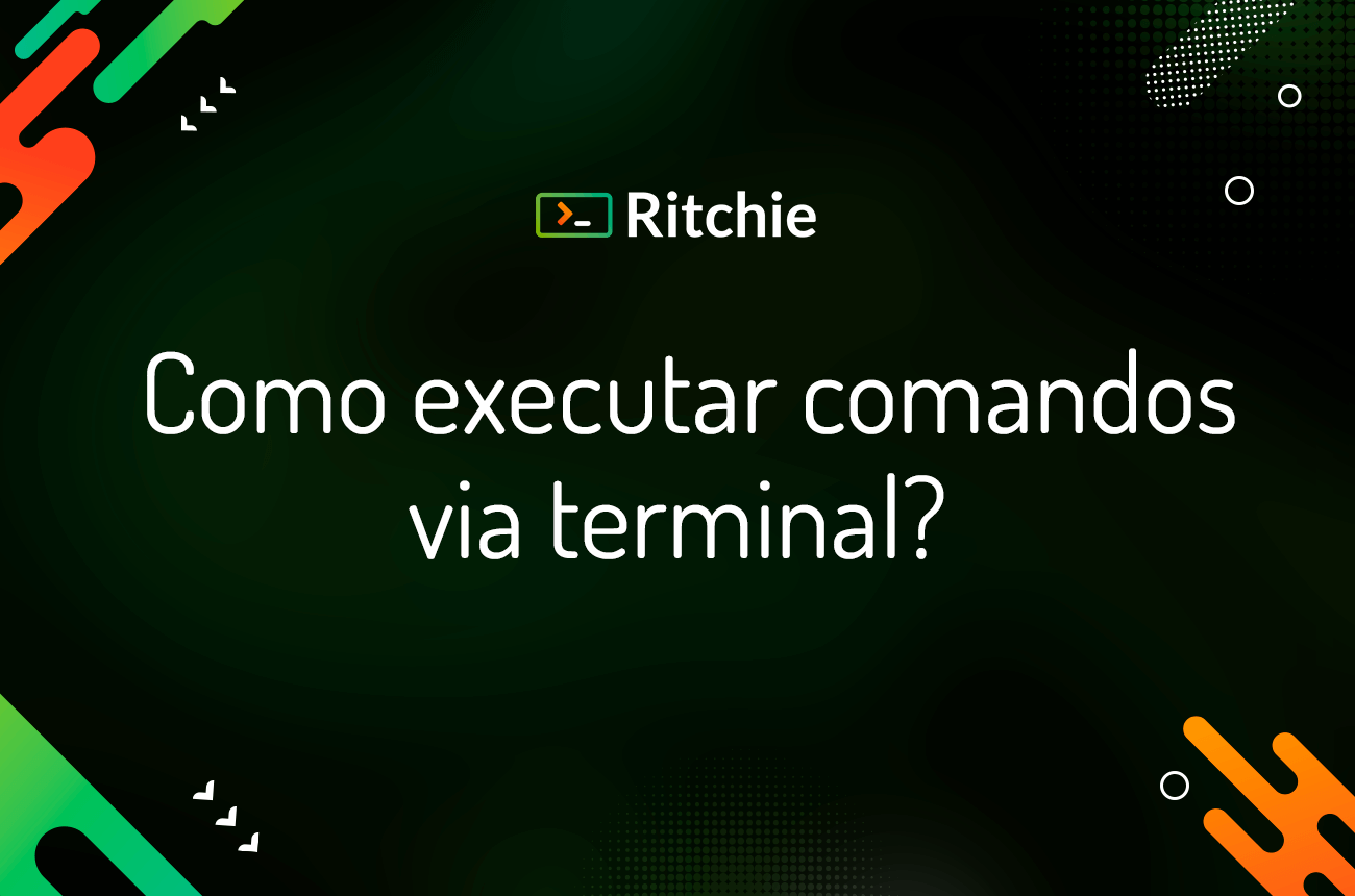 Como executar comandos via terminal?